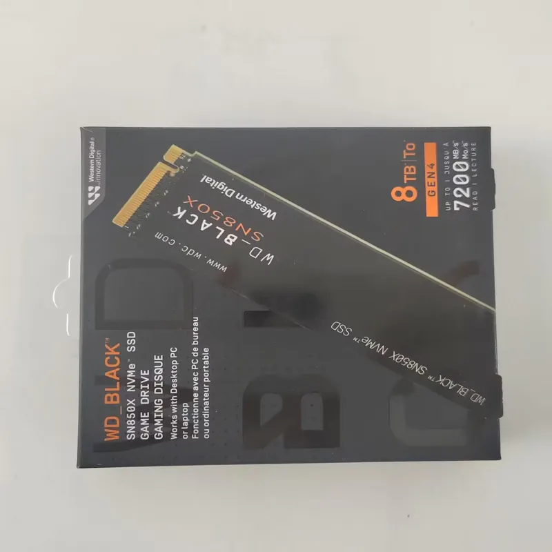 M.2 Ssd - Neue WD_BLACK SN850X 8TB NVMe SSD
