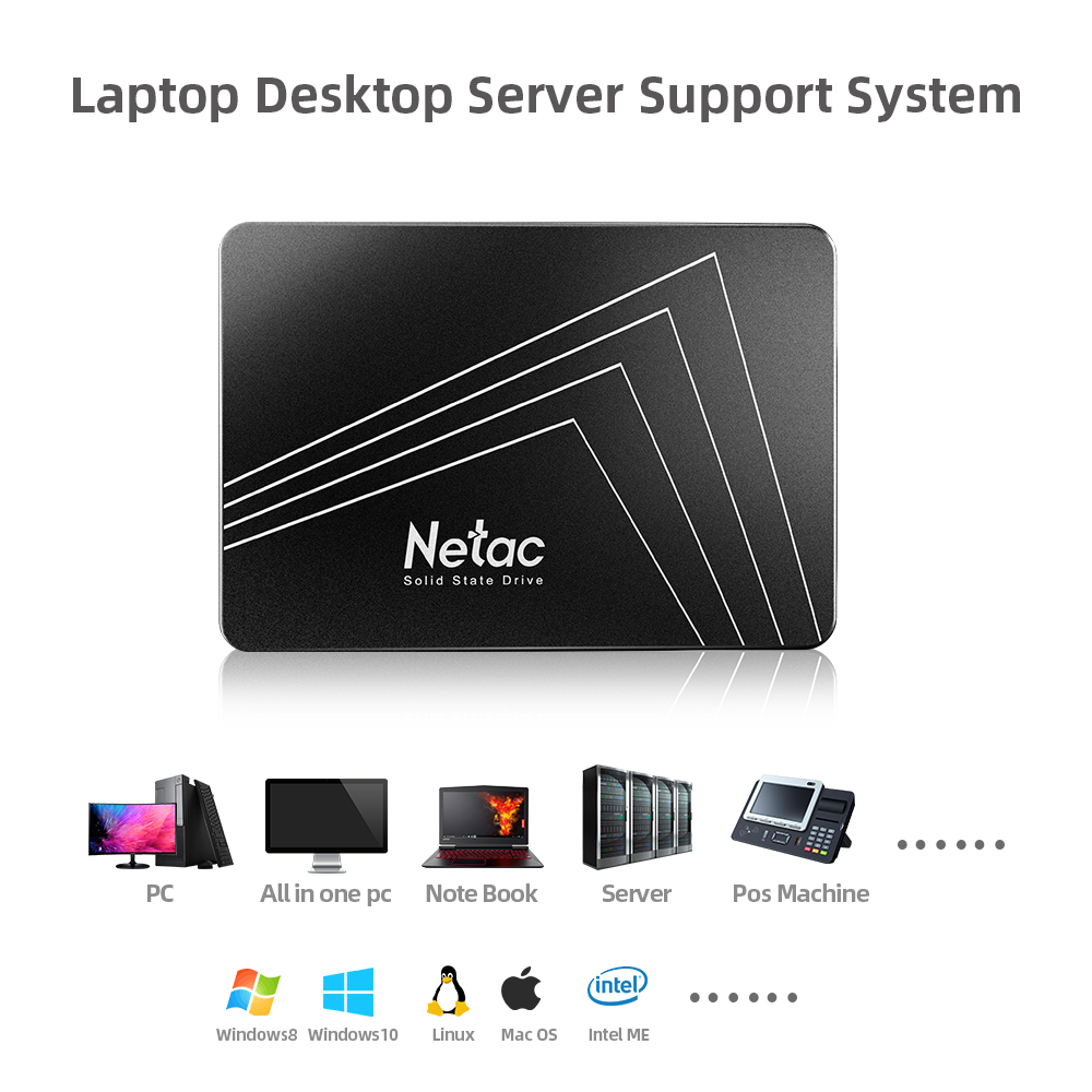 Netac SSD SATA 128G 256G 512G  – Ssd 500Gb Bewertung und Preis